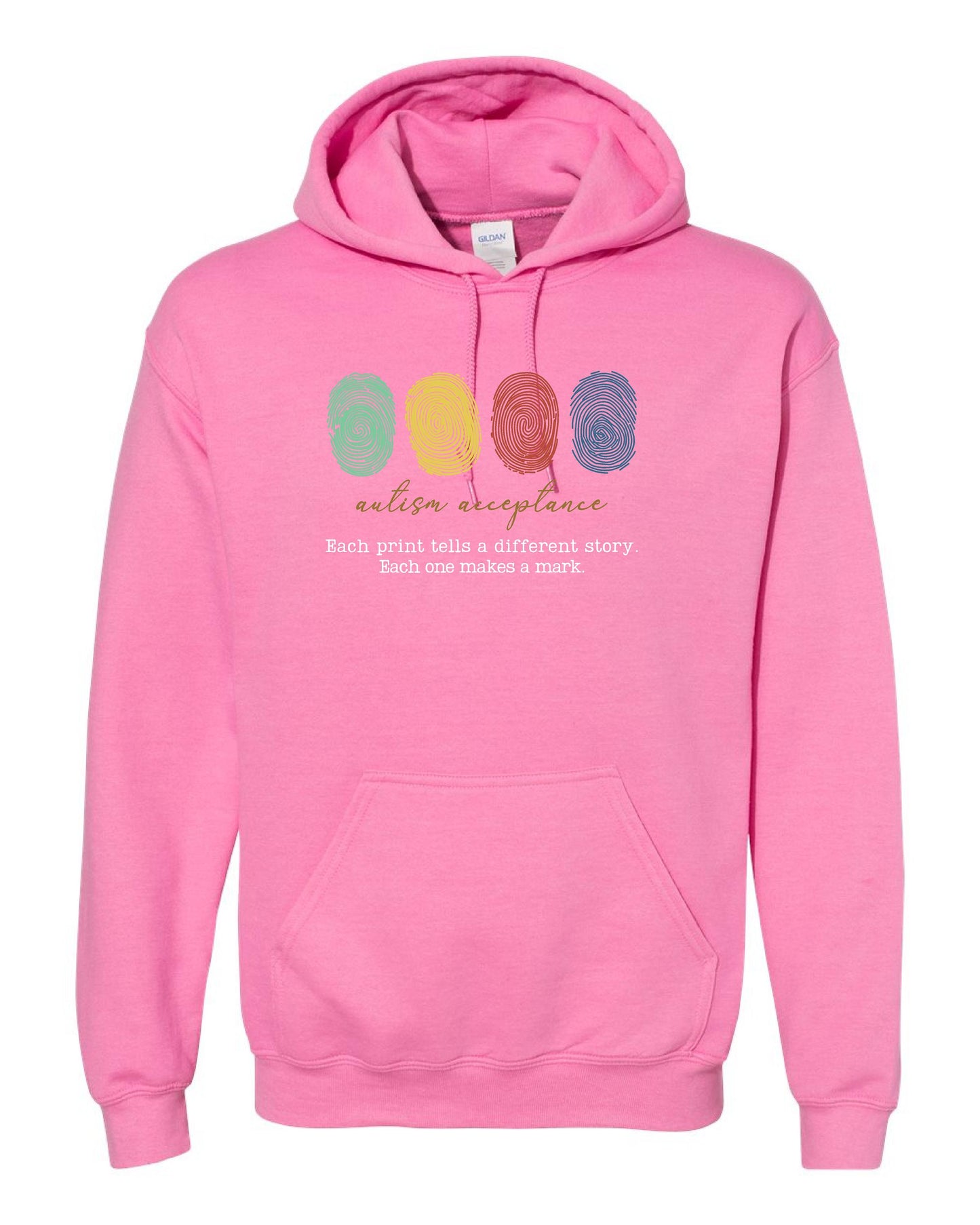 Autism Acceptance Unisex Hoodie (P.18500/18500B)