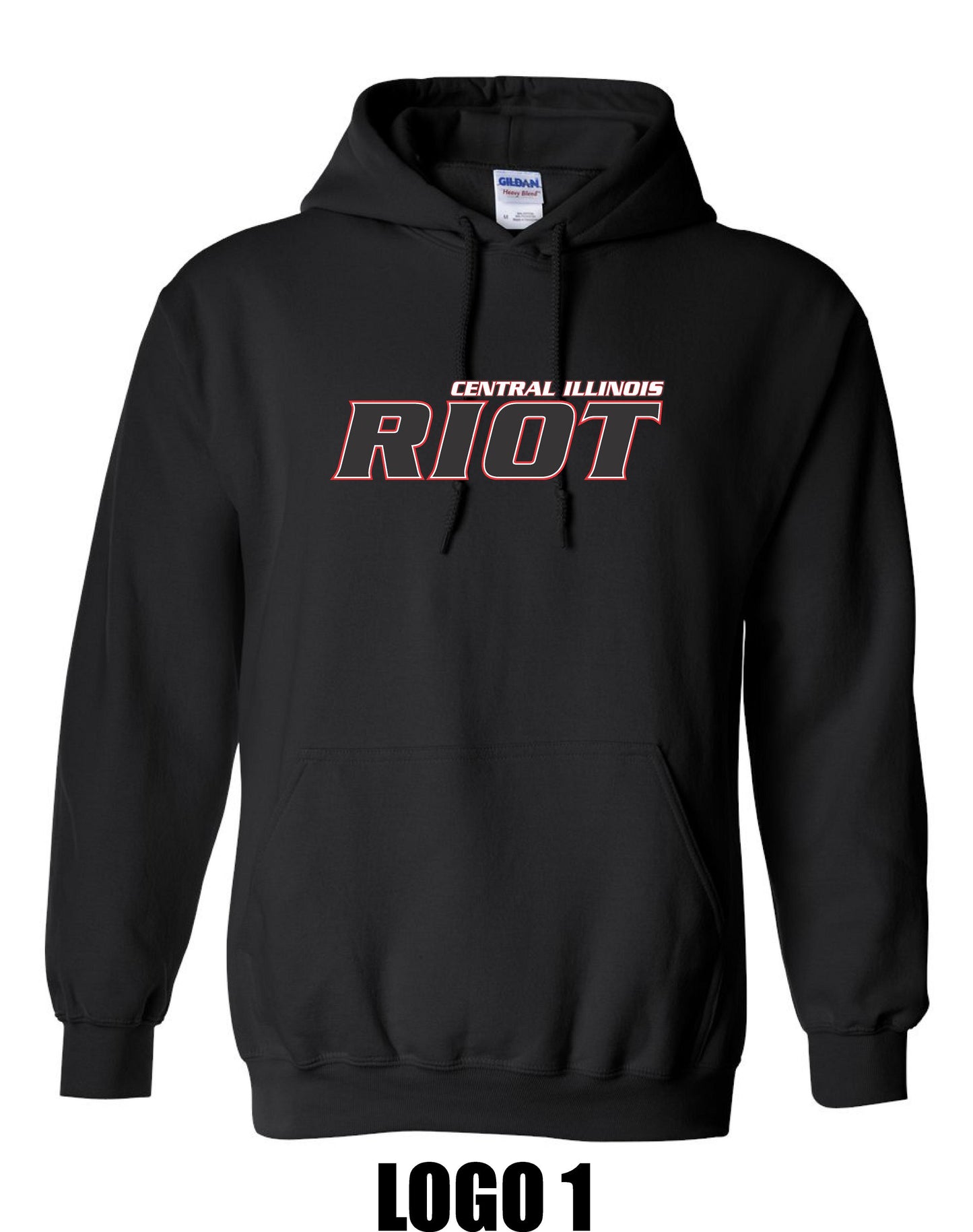 RIOT SOFTBALL UNISEX HOODIE (P.18500)