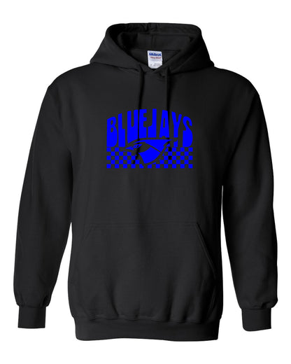 PORTA BLUEJAYS UNISEX HOODED SWEATSHIRT (P.18500)