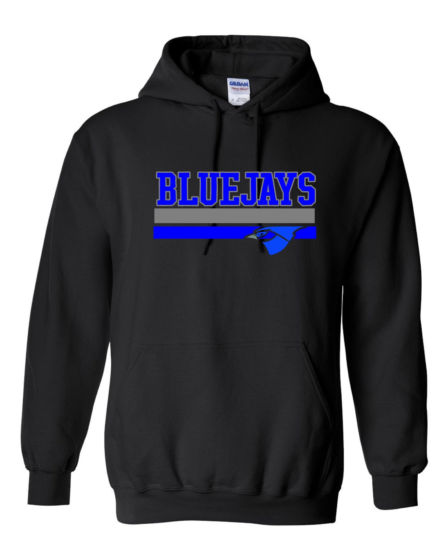 PORTA BLUEJAYS UNISEX HOODED SWEATSHIRT (P.18500)