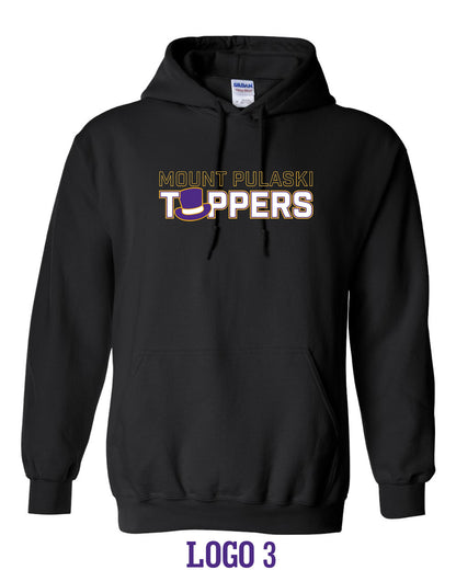 Mount Pulaski Toppers Unisex Hoodie (P.18500/18500B)