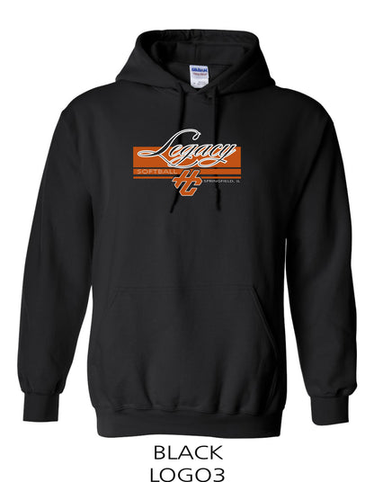 Hitting Center Legacy Softball Unisex Hoodie (P.18500)