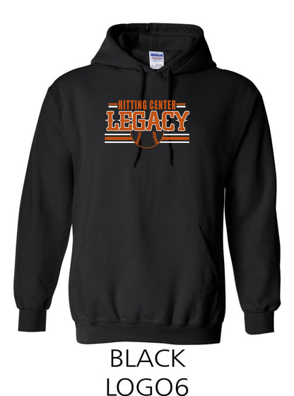 Hitting Center Legacy Softball Unisex Hoodie (P.18500)