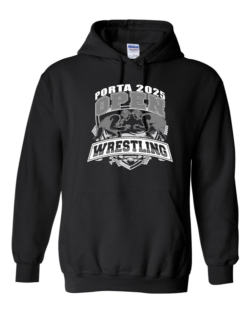 PORTA OPEN UNISEX HOODED SWEATSHIRT (P.18500)