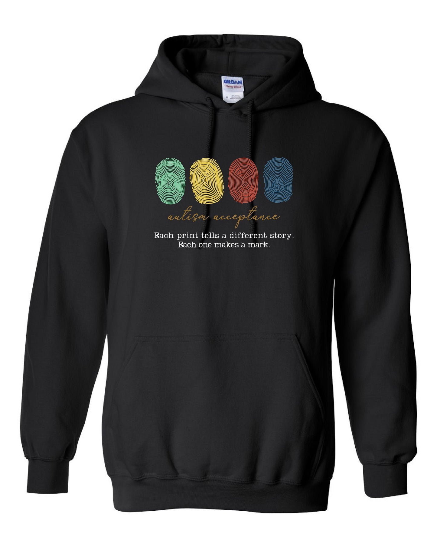 Autism Acceptance Unisex Hoodie (P.18500/18500B)