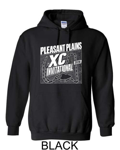 Pleasant Plains XC Invitational Guildan Unisex Hoodie (P.18500/18500B)