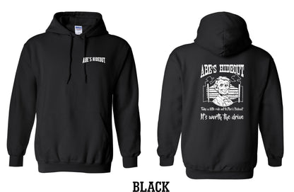 ABE'S HIDEOUT HOODIE (P.18500)