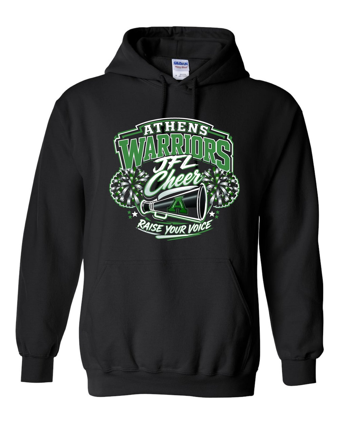 Athens JFL Cheer Unisex Hoodie (P.18500/18500B)