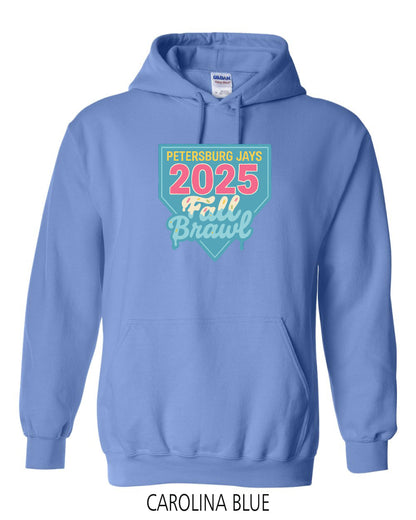 Petersburg Baseball Fall Brawl HOODED SWEATSHIRT (P.18500)