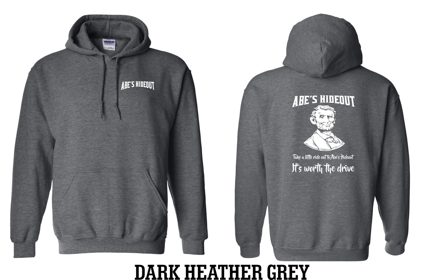 ABE'S HIDEOUT HOODIE (P.18500)