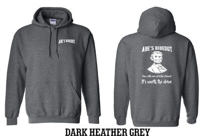 ABE'S HIDEOUT HOODIE (P.18500)