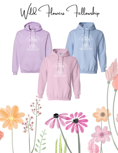 Wild Flowers Fellowship Unisex Hoodie (P.18500)