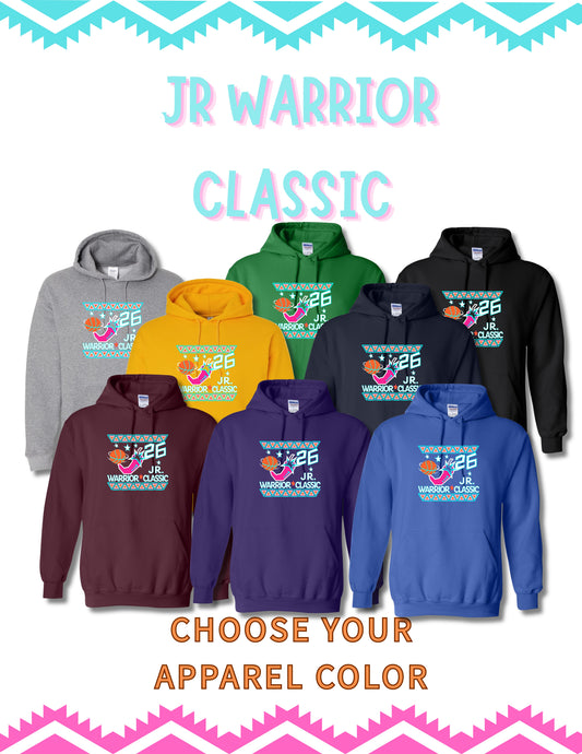 Junior Warrior Classic Hooded Sweatshirt  (P.18500)