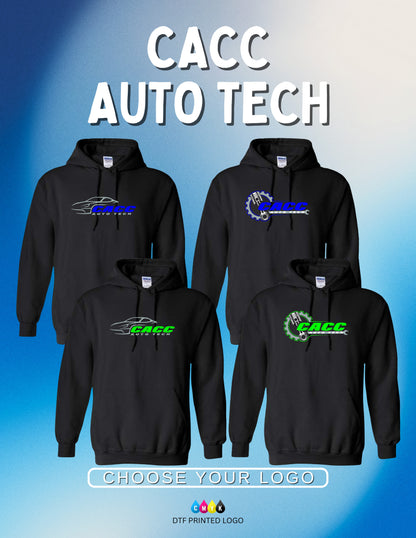 CACC AUTO TECH UNISEX HOODED SWEATSHIRT (P.18500)