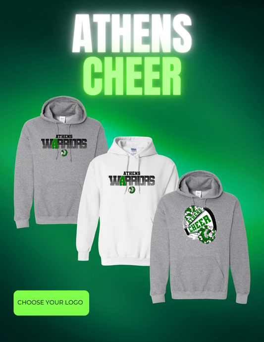 Athens Cheer Unisex Hoodie (P.18500/18500B)