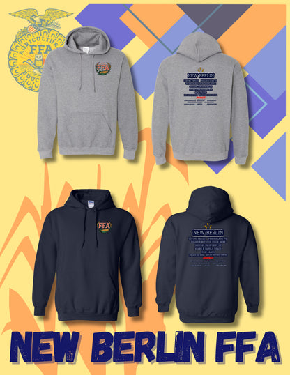 New Berlin FFA Unisex Hoodie (P.18500/18500B)