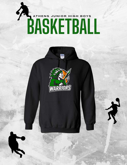 Athens Jr. High Boys Basketball Unisex Hoodie (P.18500/18500B)