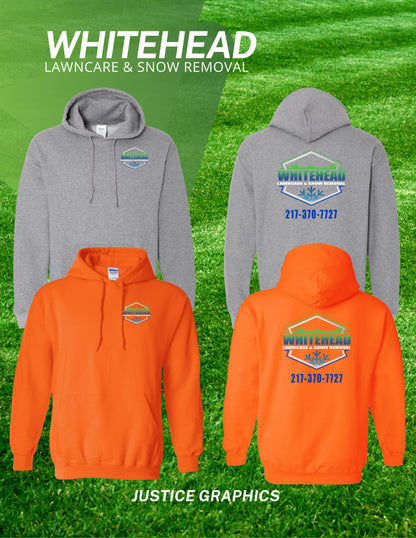 Whitehead Lawncare & Snow Removal Hooded Sweatshirt (P.18500)