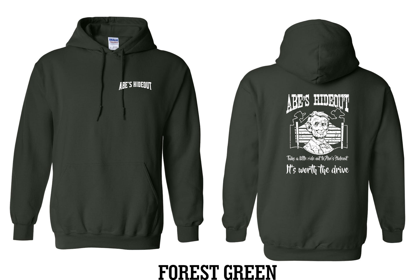 ABE'S HIDEOUT HOODIE (P.18500)