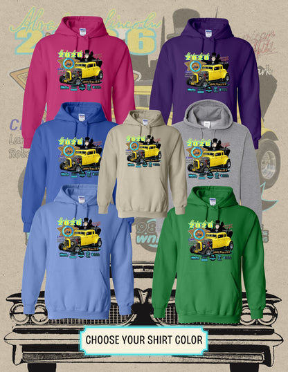 Abe Lincoln Car Show 2026 UNISEX HOODIE (P.18500)