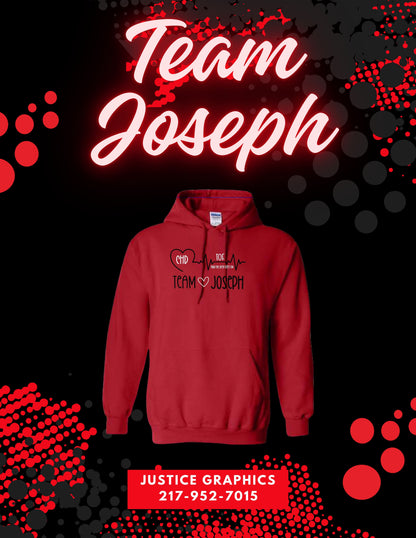 Team Joseph Gildan Unisex Hoodie (P.18500/18500B)