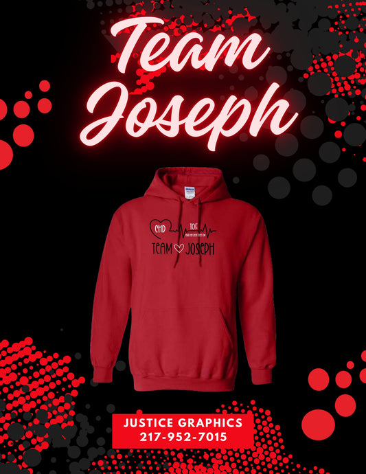 Team Joseph Gildan Unisex Hoodie (P.18500/18500B)