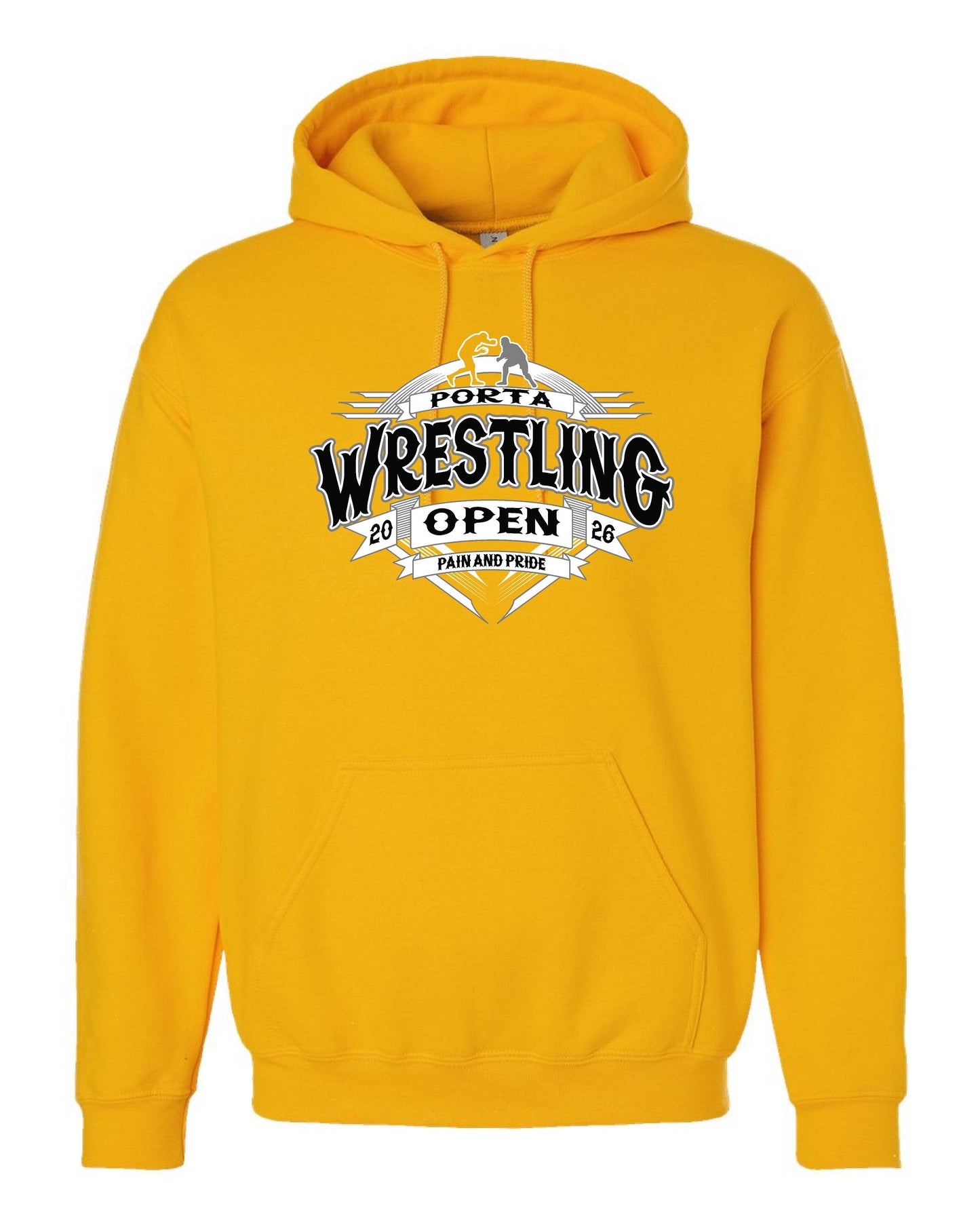 PORTA OPEN UNISEX HOODED SWEATSHIRT (P.18500)