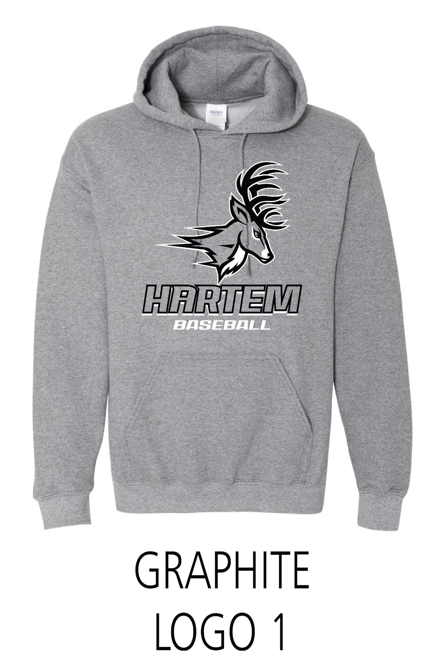 Hartem Baseball Unisex Hoodie (P.18500/18500B)