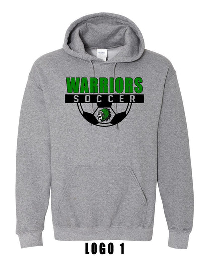 WARRIORS SOCCER HOODED SWEATSHIRT (P.18500,18500B)