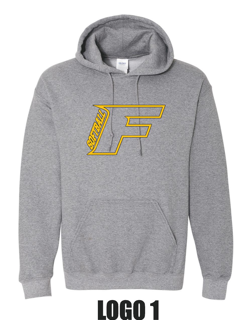 CENTRAL IL LADY FORCE SOFTBALL Hooded Sweatshirt (P.18500/18500B)