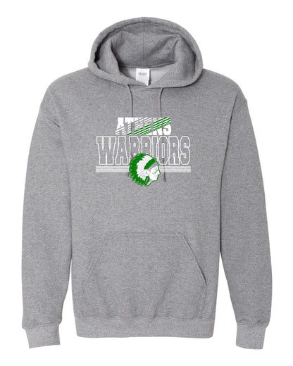 ATHENS BOOSTERS UNISEX HOODED SWEATSHIRT (P.18500)