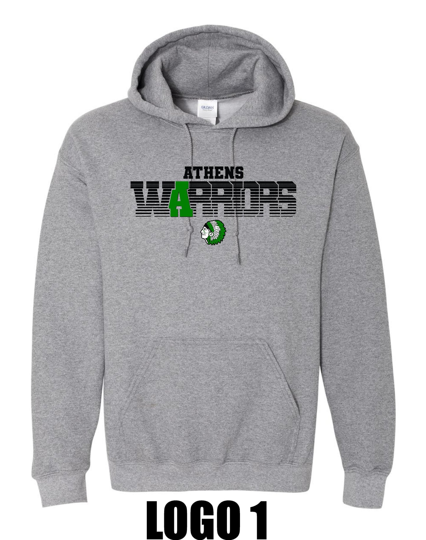 Athens Cheer Unisex Hoodie (P.18500/18500B)