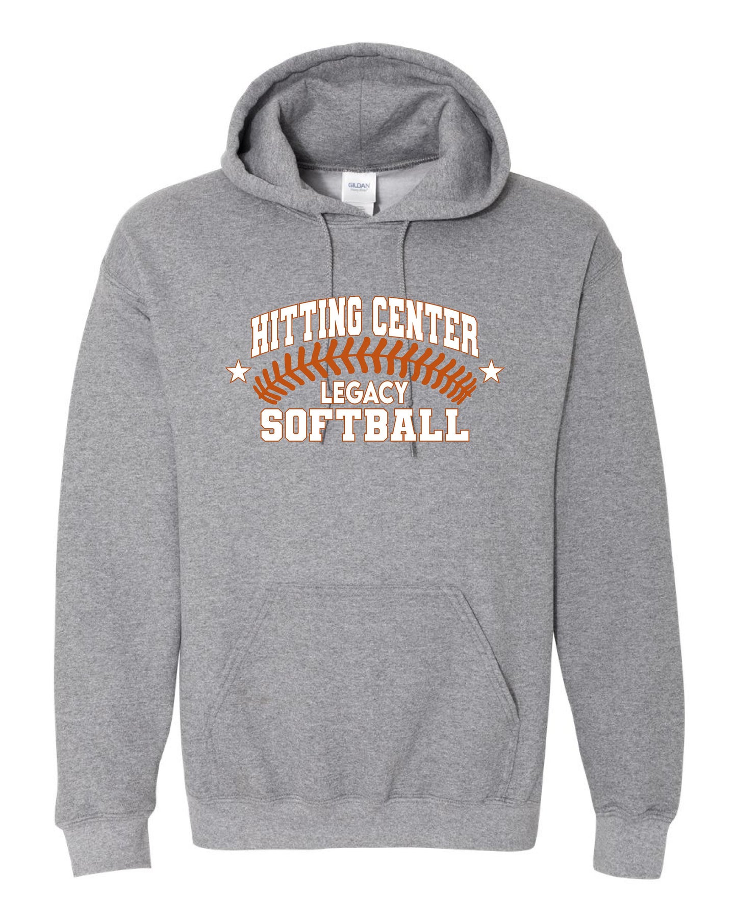 Hitting Center Legacy Softball Unisex Hoodie (P.18500)