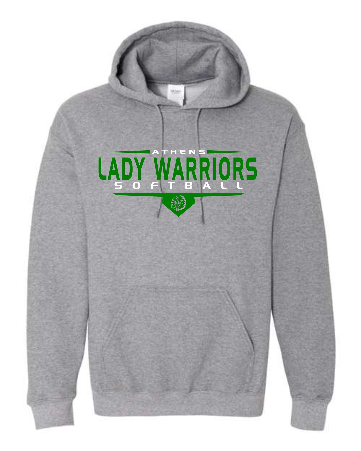 ATHENS JUNIOR HIGH SOFTBALL Unisex Hoodie (P.18500)