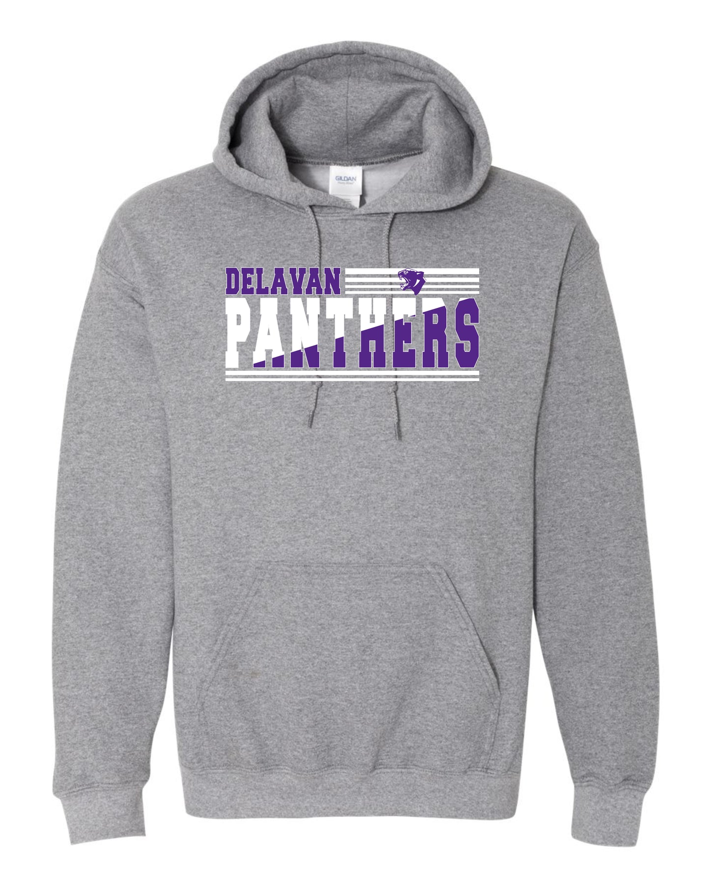 Delavan High School Softball Unisex Hoodie (P.18500/18500B)