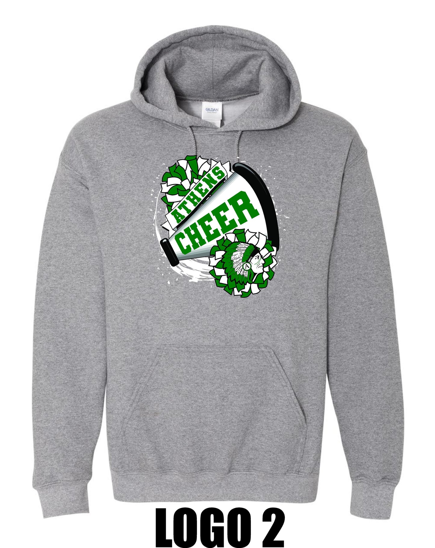 Athens Cheer Unisex Hoodie (P.18500/18500B)
