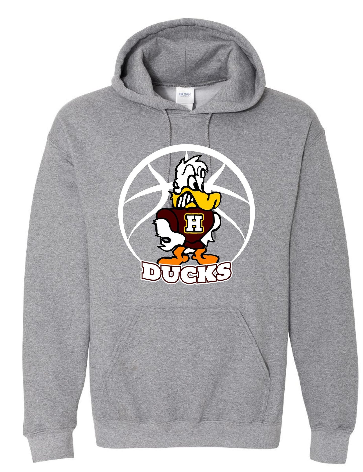 Havana Ducks Jr. High Basketball Unisex Hoodie (P.18500/18500B)