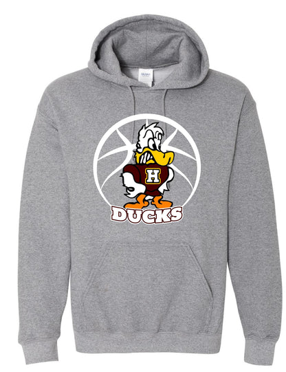 Havana Ducks Jr. High Basketball Unisex Hoodie (P.18500/18500B)