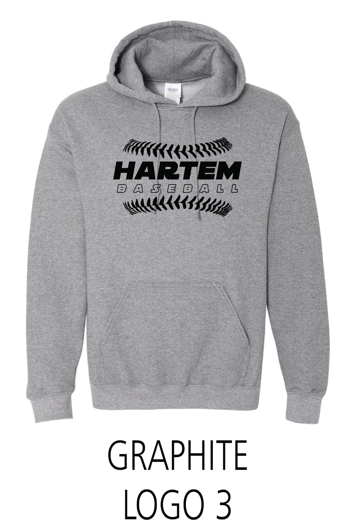 Hartem Baseball Unisex Hoodie (P.18500/18500B)