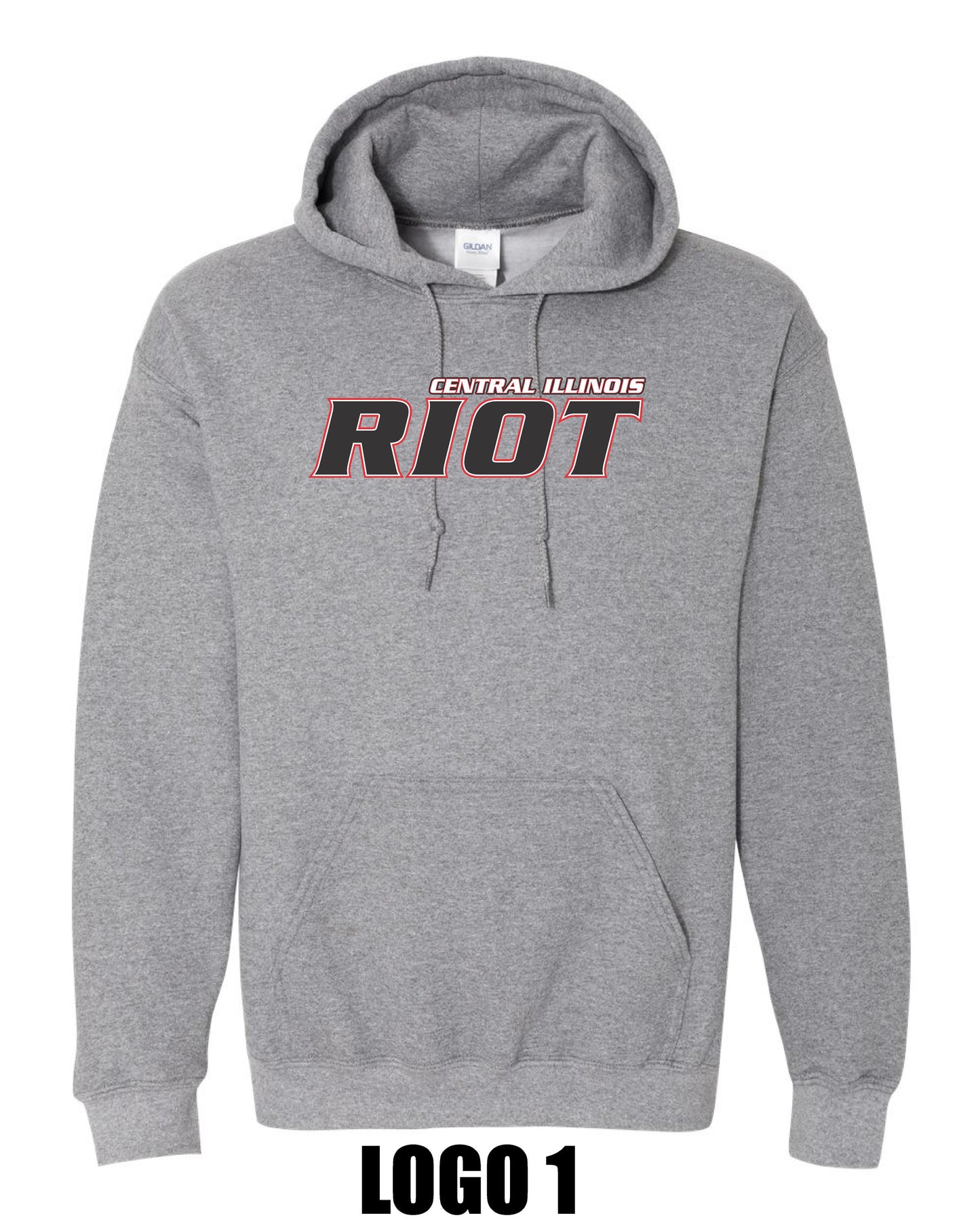 RIOT SOFTBALL UNISEX HOODIE (P.18500)