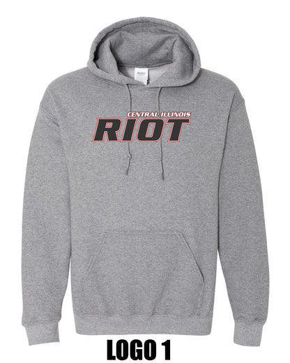 RIOT SOFTBALL UNISEX HOODIE (P.18500)