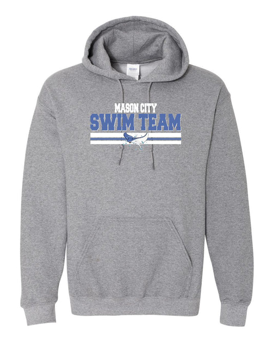 Mason City Swim Team Gildan - Heavy Blend™ Hooded Sweatshirt (P.18500)