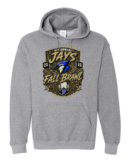 Petersburg Baseball Fall Brawl HOODED SWEATSHIRT (P.18500)