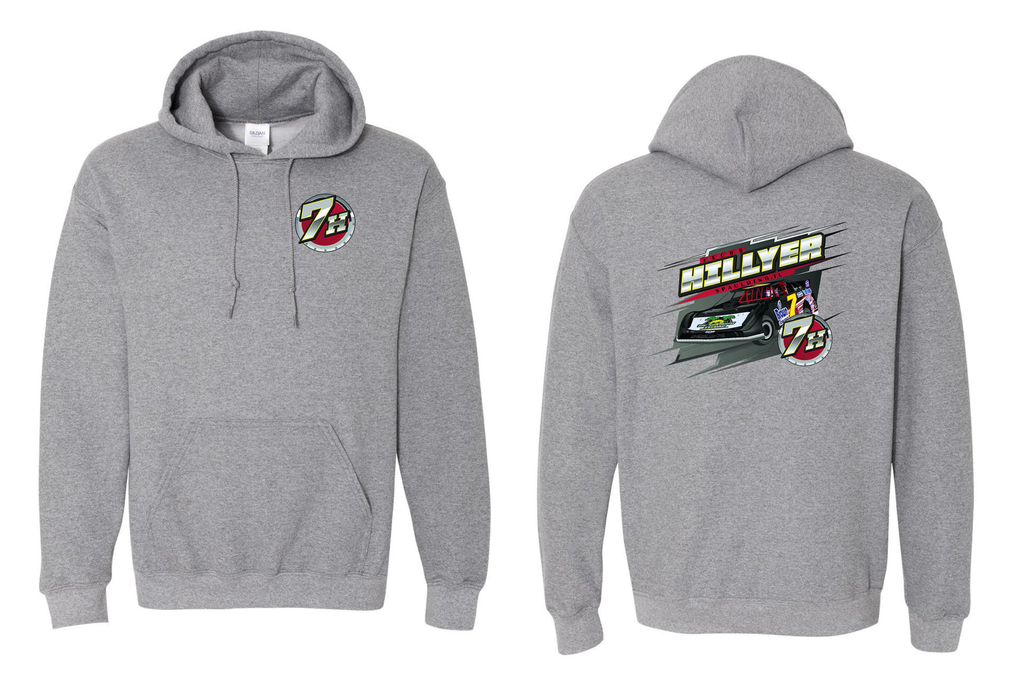 Jacob Hillyer 7H Unisex Hoodie (P.18500/18500B)