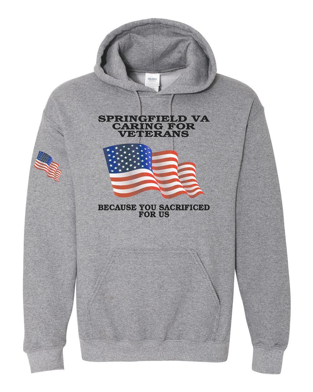 SPRINGFIELD VA UNISEX HOODED SWEATSHIRT (P.18500)