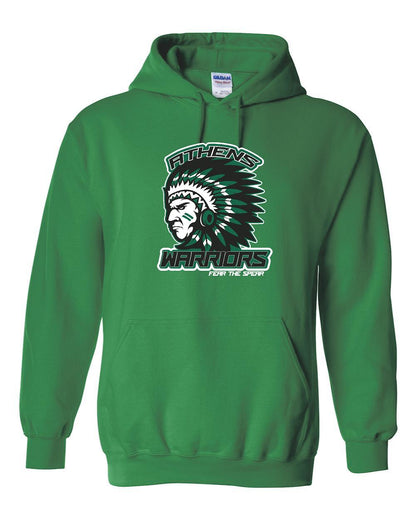 ATHENS JUNIOR FOOTBALL UNISEX HOODIE (P.18500)