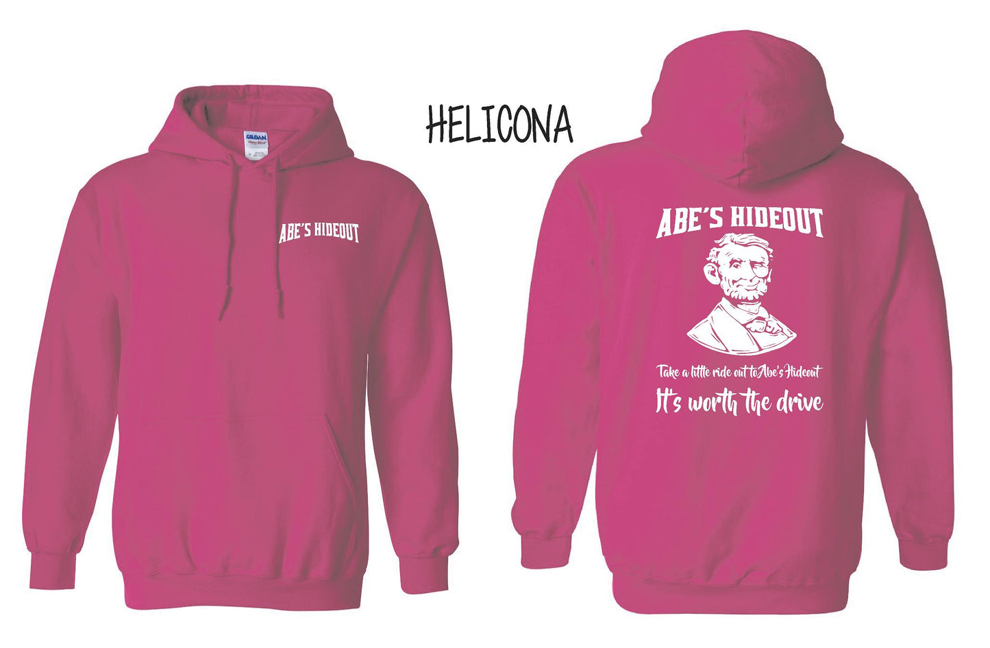 ABE'S HIDEOUT HOODIE (P.18500)