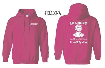 ABE'S HIDEOUT HOODIE (P.18500)