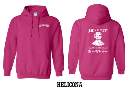 ABE'S HIDEOUT HOODIE (P.18500)