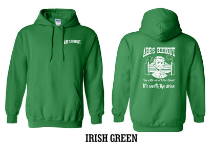 ABE'S HIDEOUT HOODIE (P.18500)